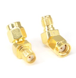 ADAPTADOR-CONECTOR DE 45º SMA RP MACHO O HEMBRA