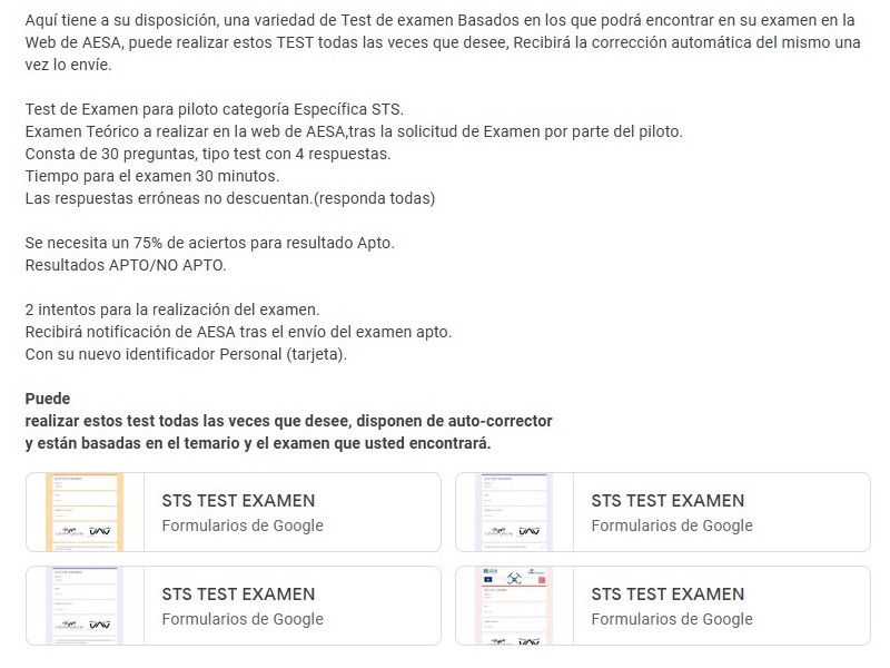 CURSO STS01 STS02 AESA