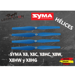 HÉLICES SYMA X8 -X8C-X8W-X8HC-X8HW-X8HG