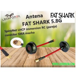 ANTENA 5.8 Ghz FAT SHARK  IMMERSION RC