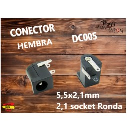 CONECTOR HEMBRA DC005