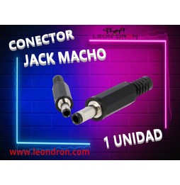 CONECTOR JACK MACHO