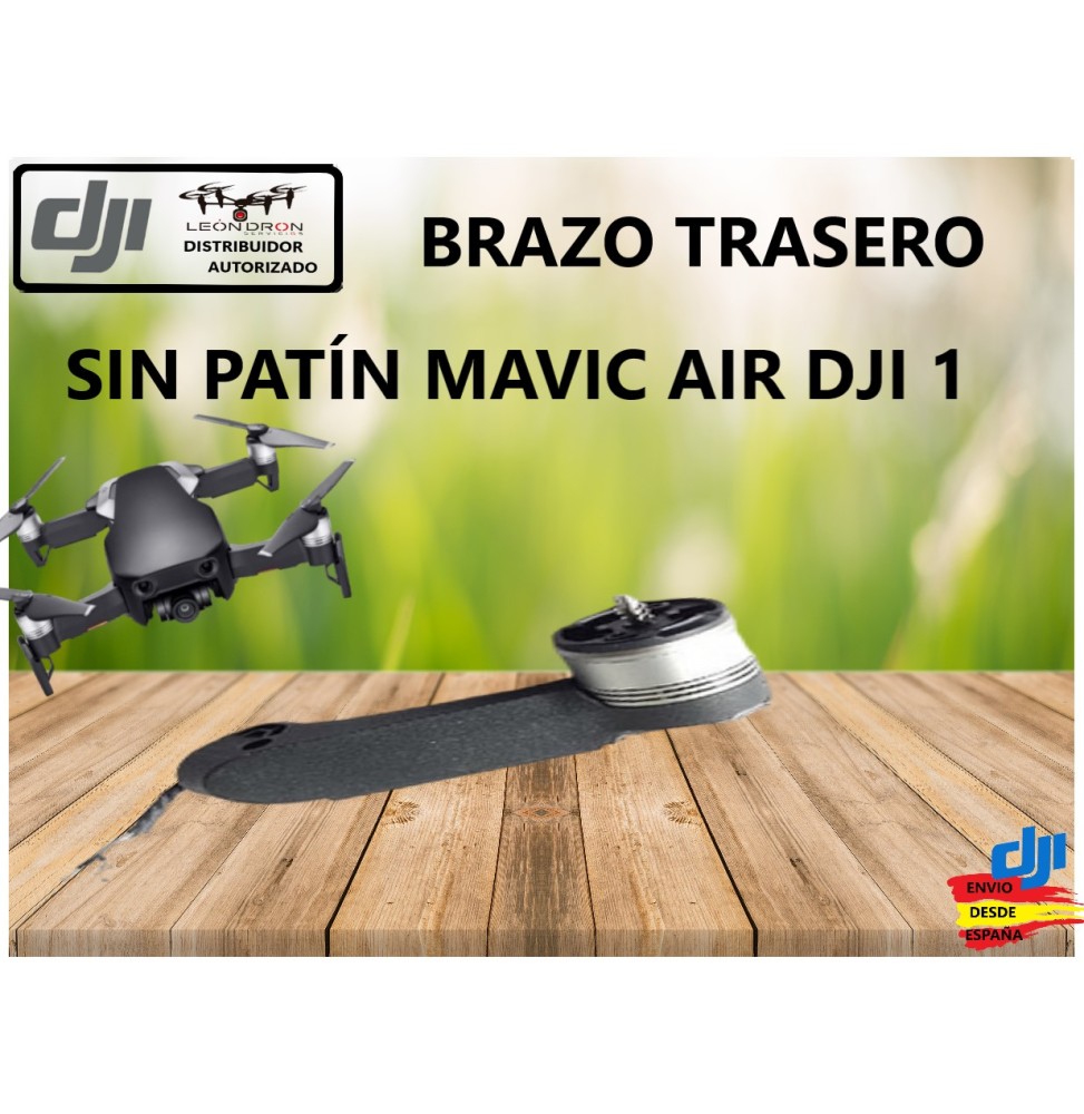 BRAZO TRASERO SIN PATÍN MAVIC AIR DJI