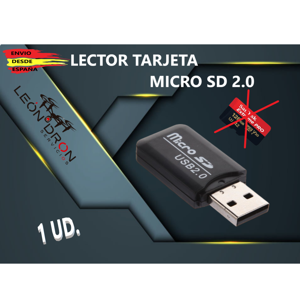 LECTOR TARJETA MICRO SD 2.0