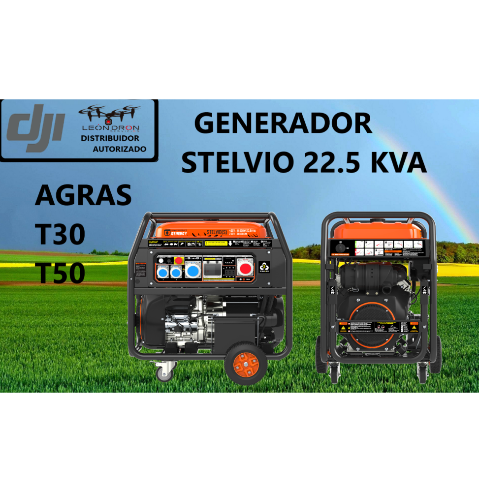 GENERADOR STELVIO 22.5 KVA