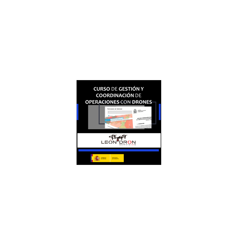 Curso de Gestión y Coordinación de Operaciones con Drones