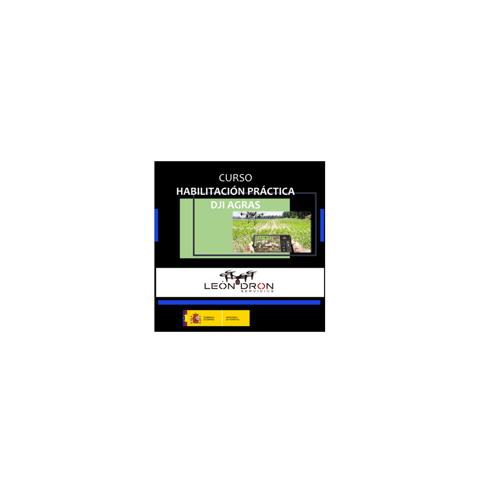 Curso Habilitación práctica DJI AGRAS